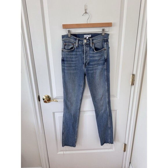 Redone Double Needle Long Jeans Light Size 28 - Picture 2 of 9